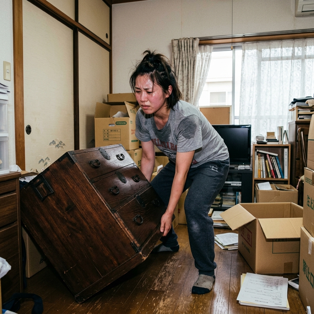 運び出しが大変